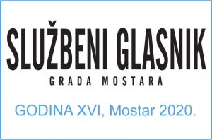 Broj 1 godina XVI Mostar, 31.01.2020.godine bosanski, српски i hrvatski jezik